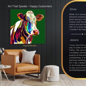 Highland Cow Art