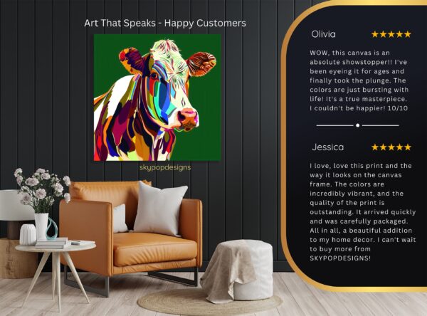 Highland Cow Art