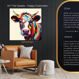 Highland Cow Art