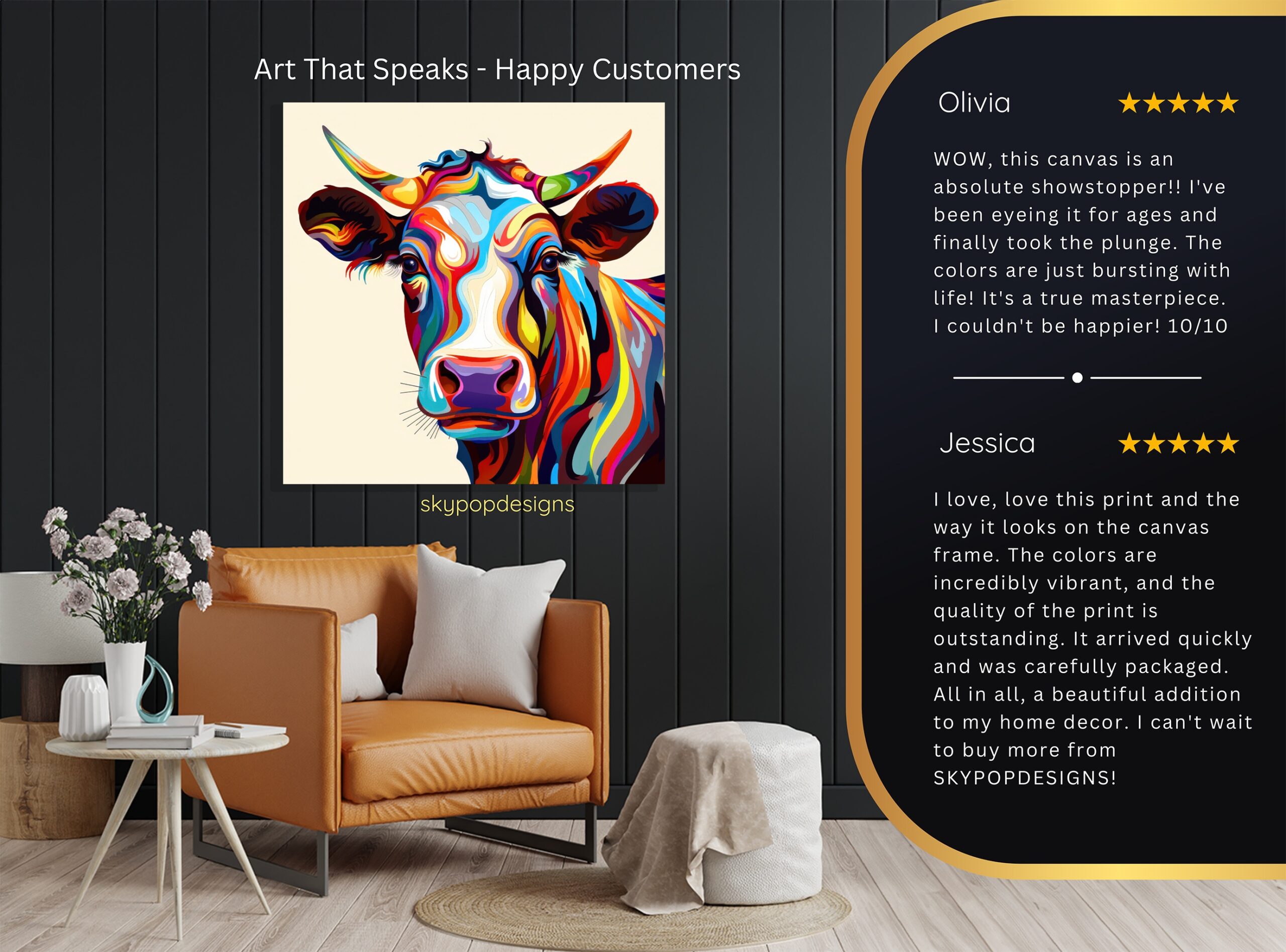 8.jpg Highland Cow Art