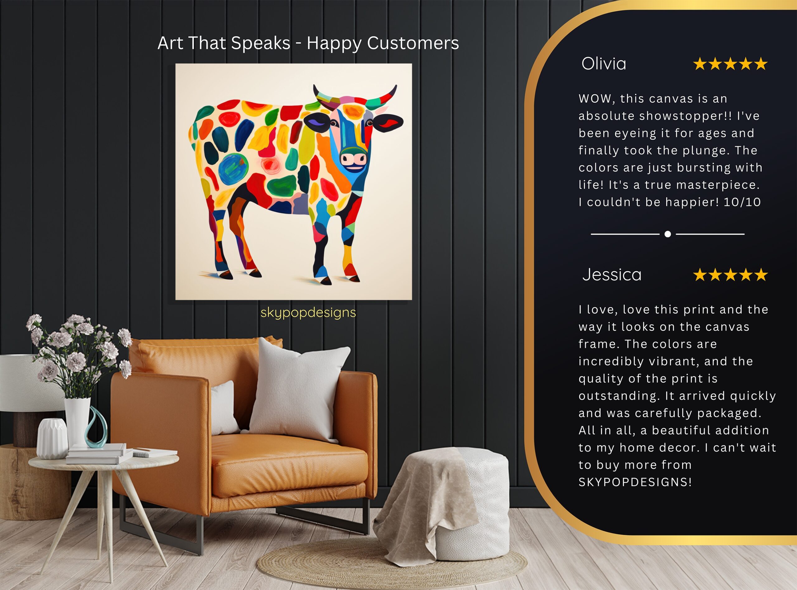 8.jpg Cow Art