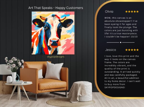 Highland Cow Art