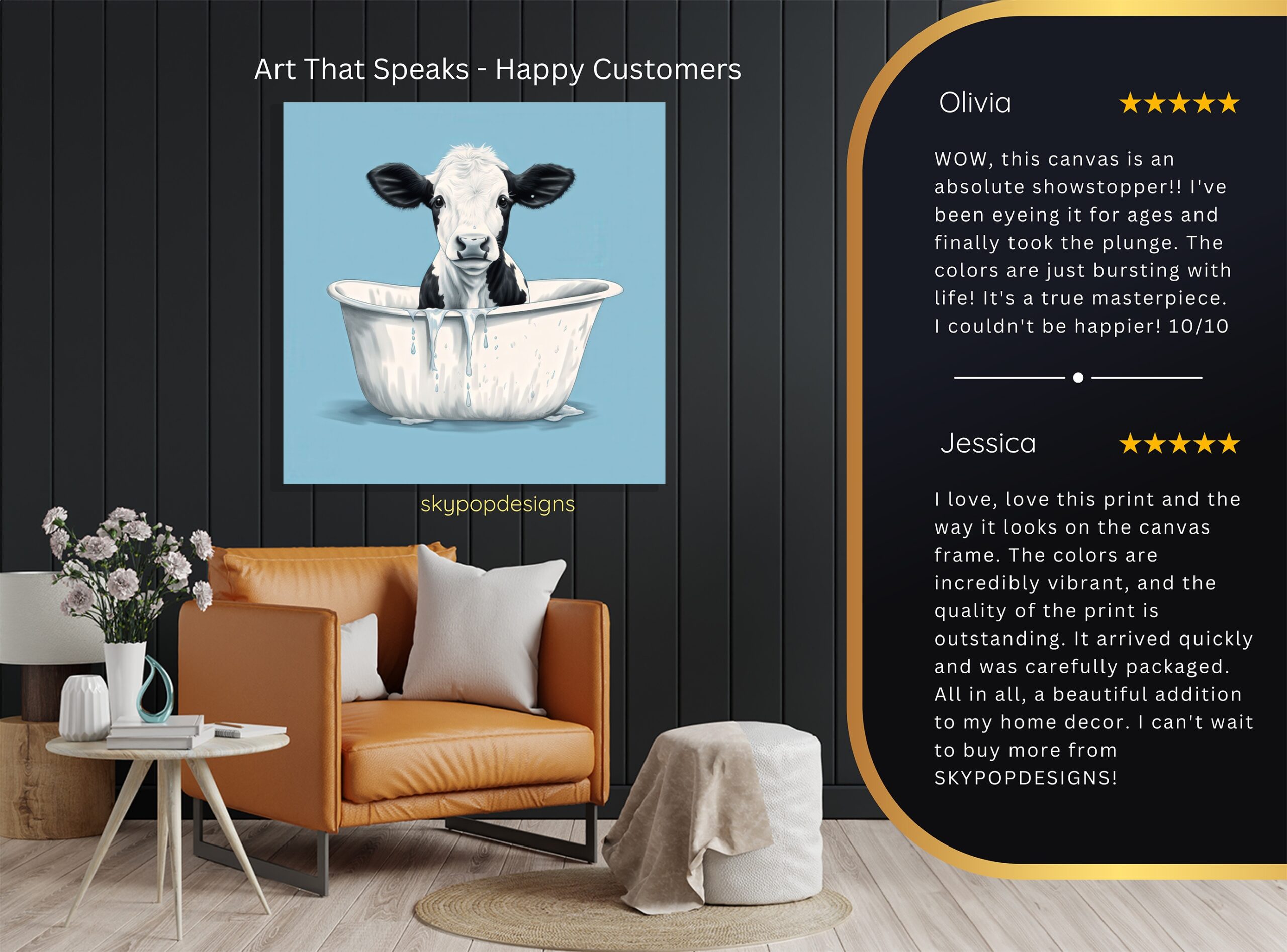 8.jpg Highland Cow Art