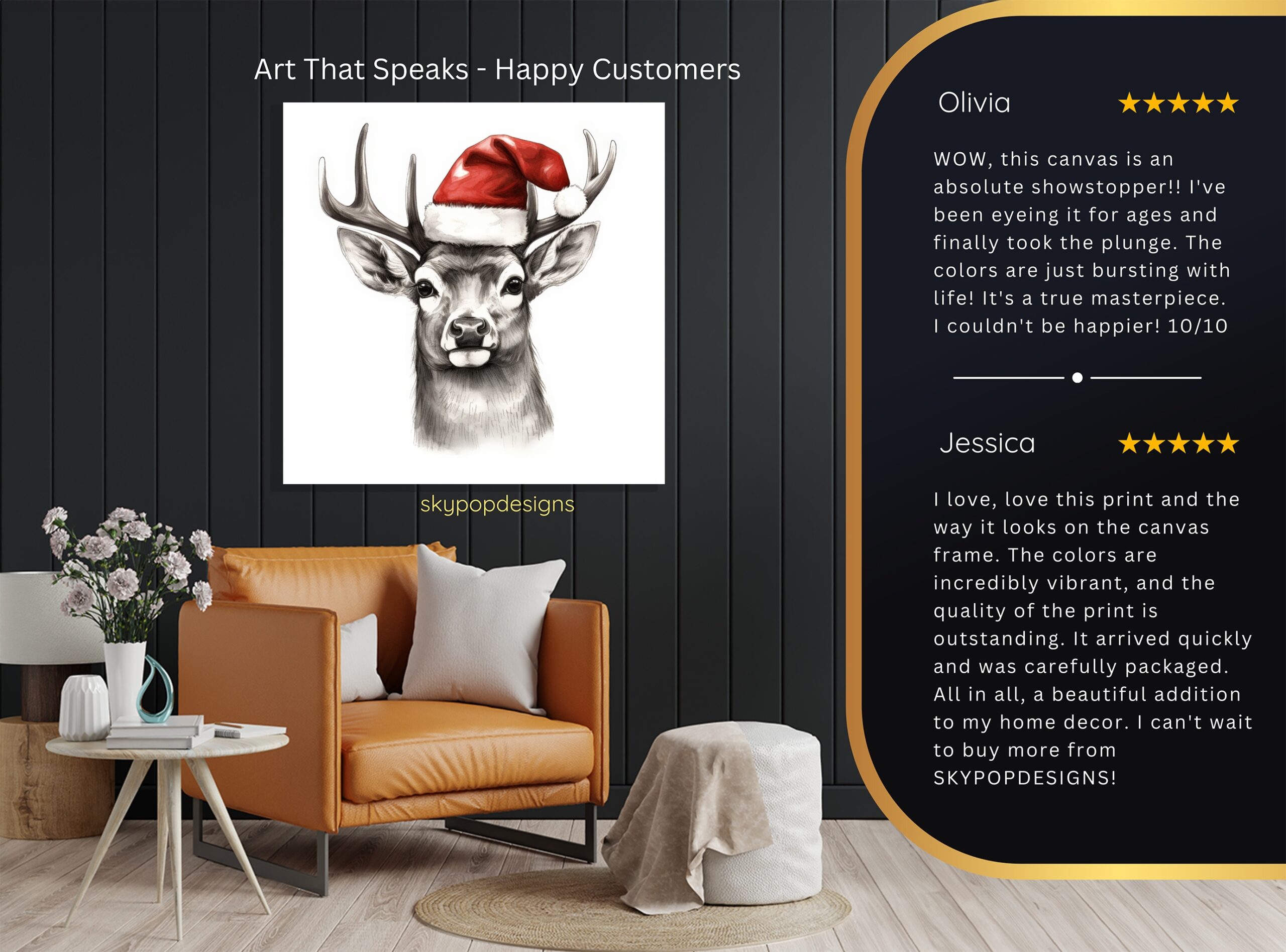 8.jpg Deer Art