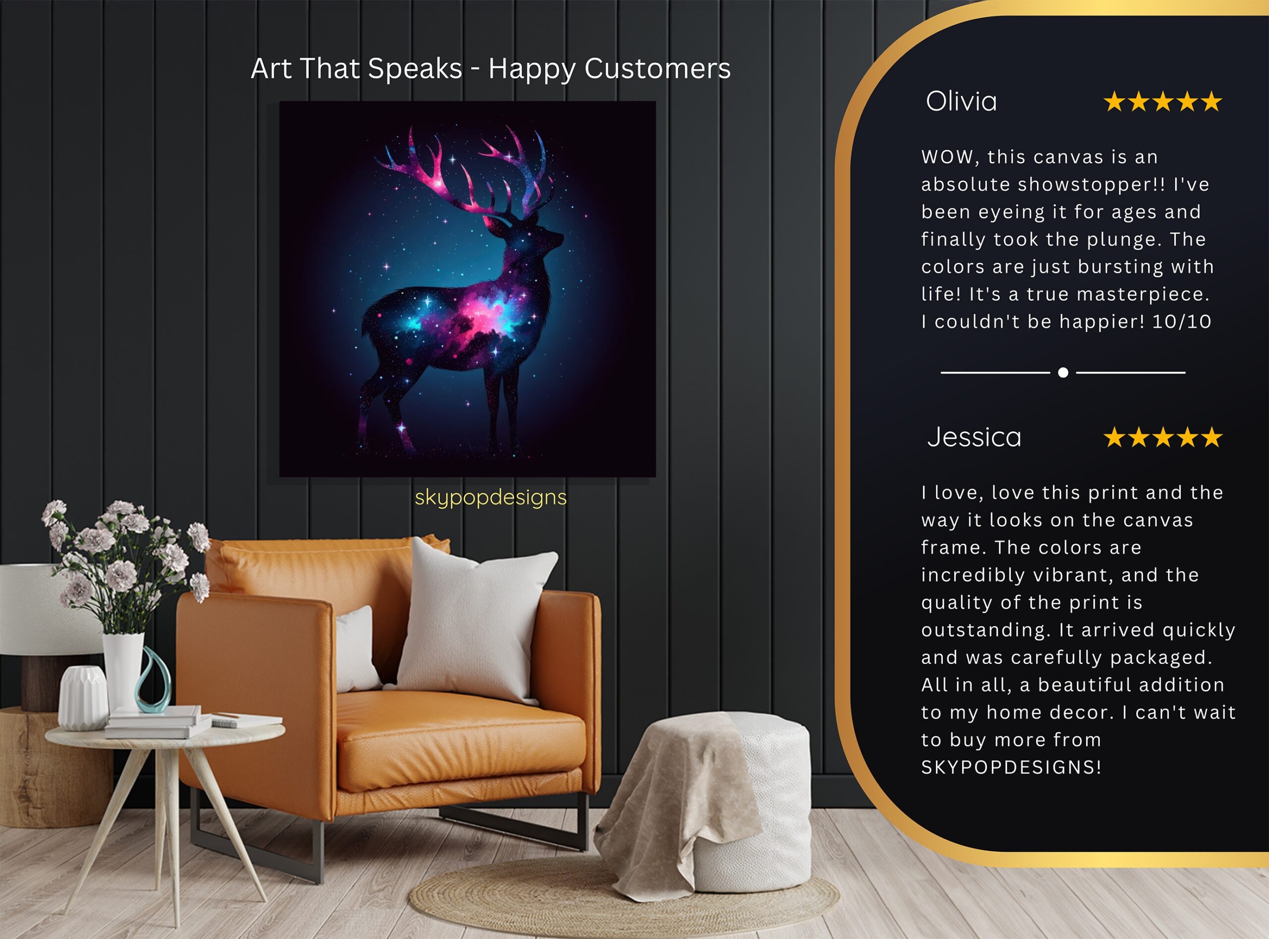 8.jpg Deer Art