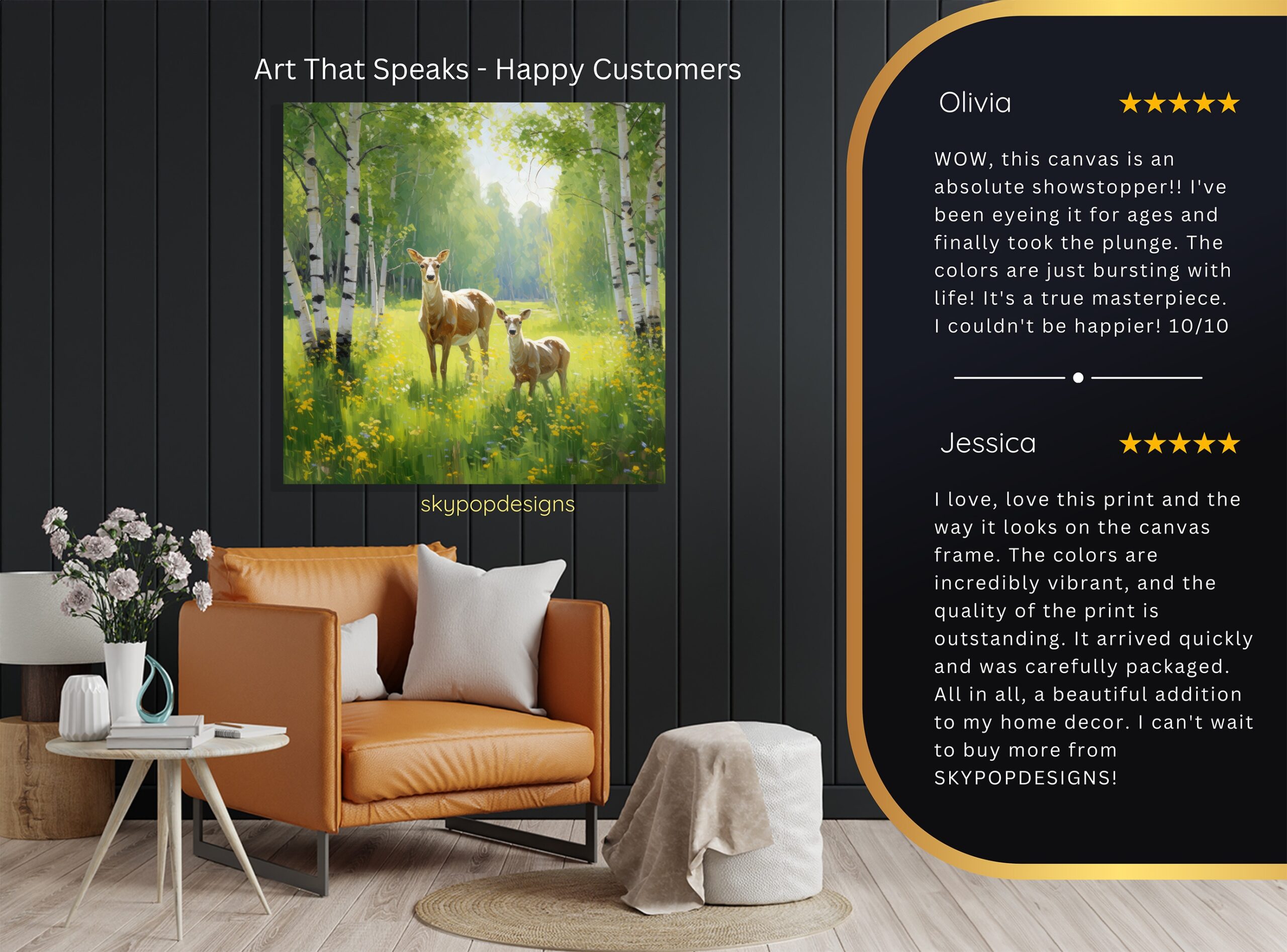 8.jpg Deer Art