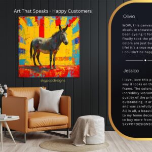 Donkey Pop Art