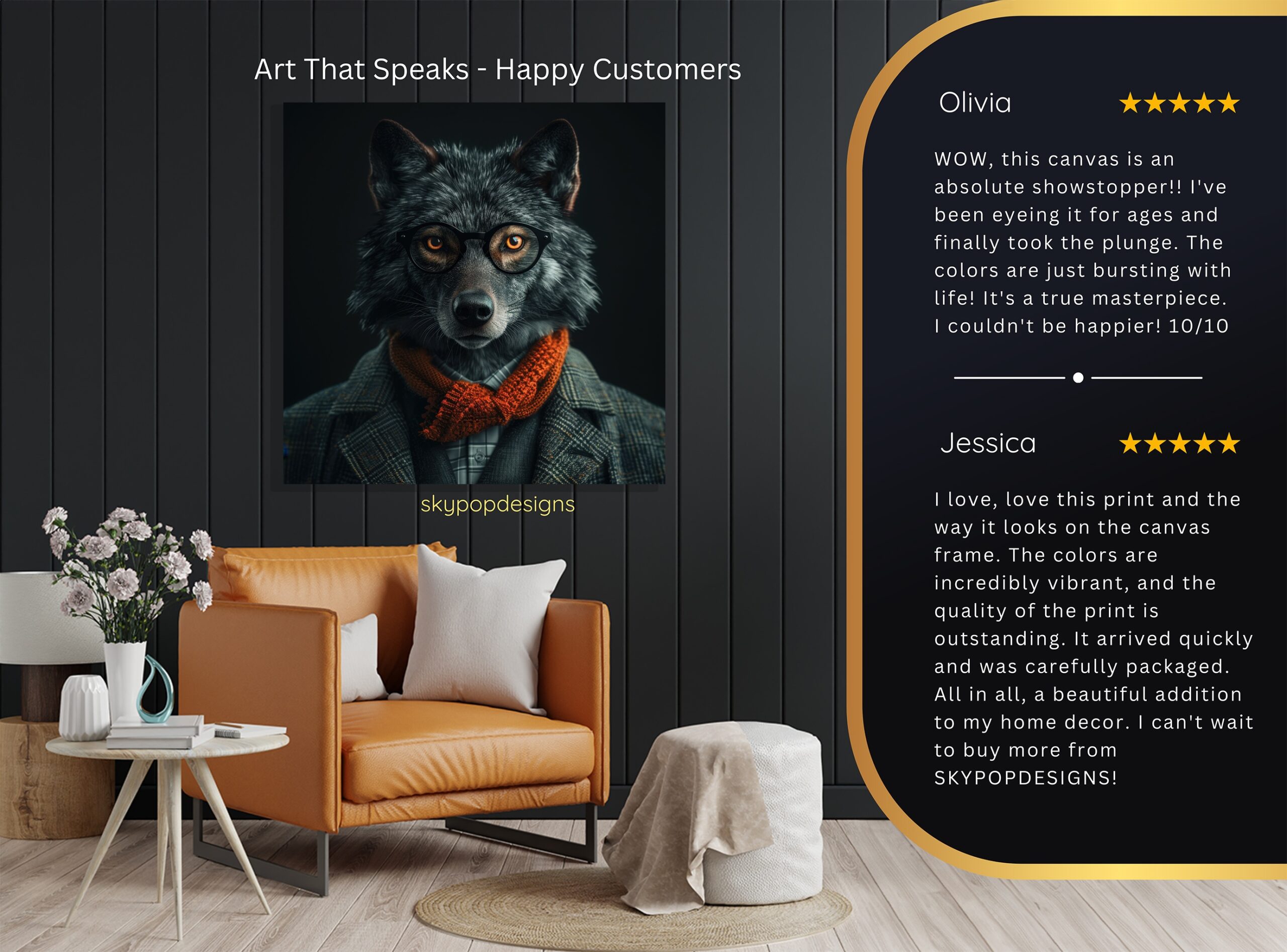 8.jpg Wolf Art