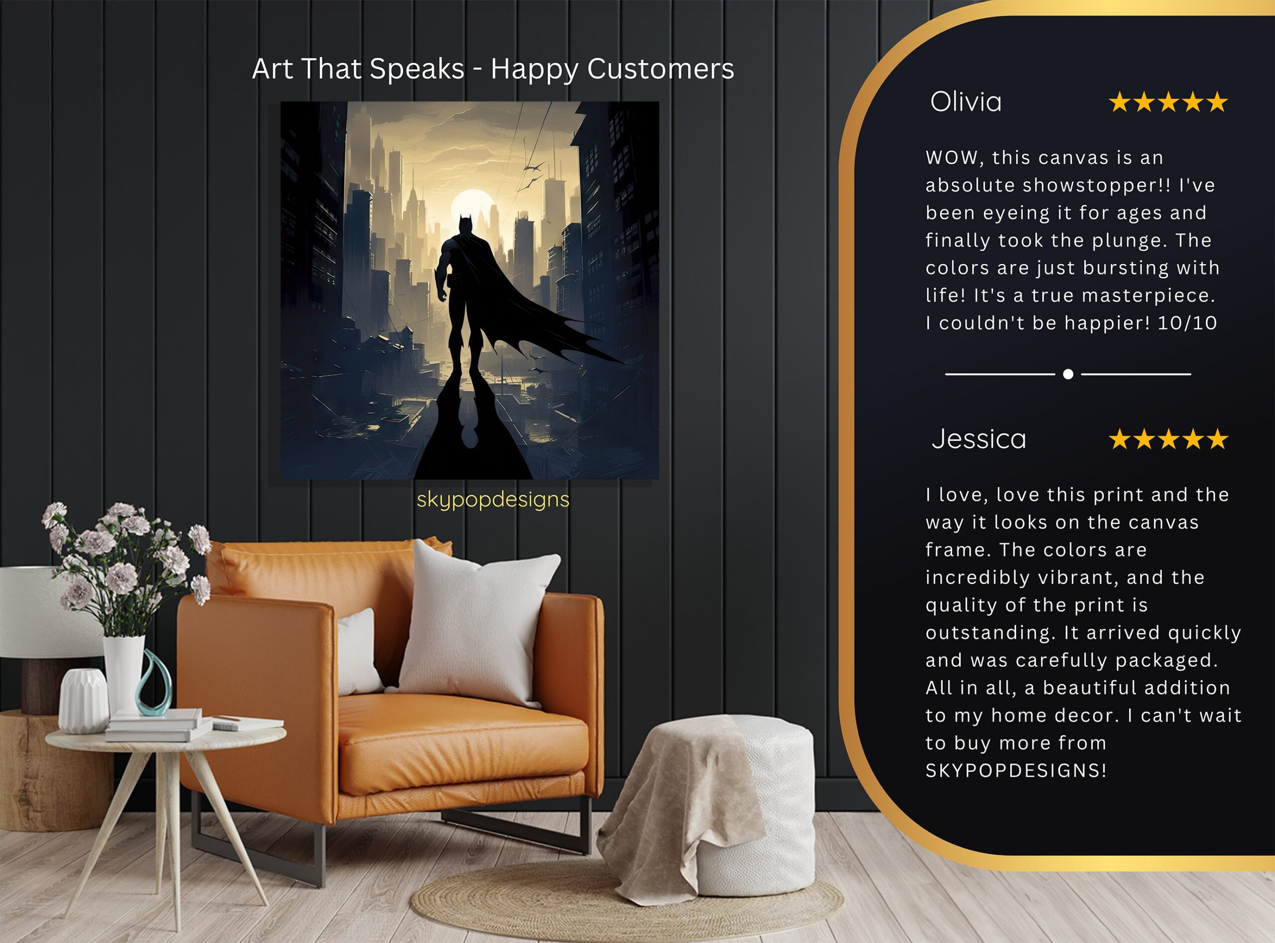 8.jpg Batman Wall Art