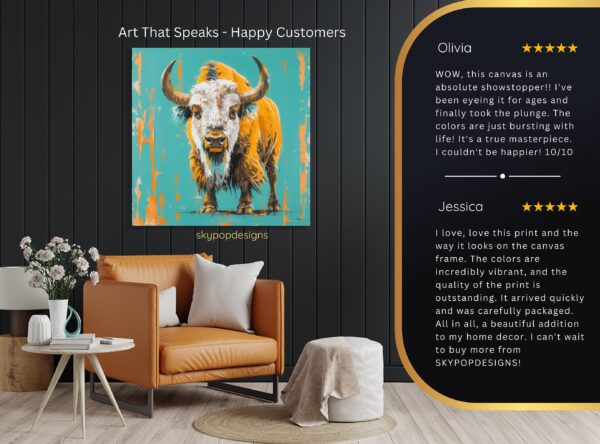 Bison Art
