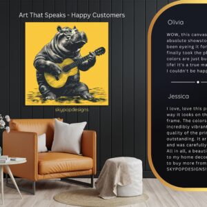 Hippopotamus Art