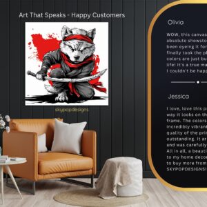 Wolf Ninja Art