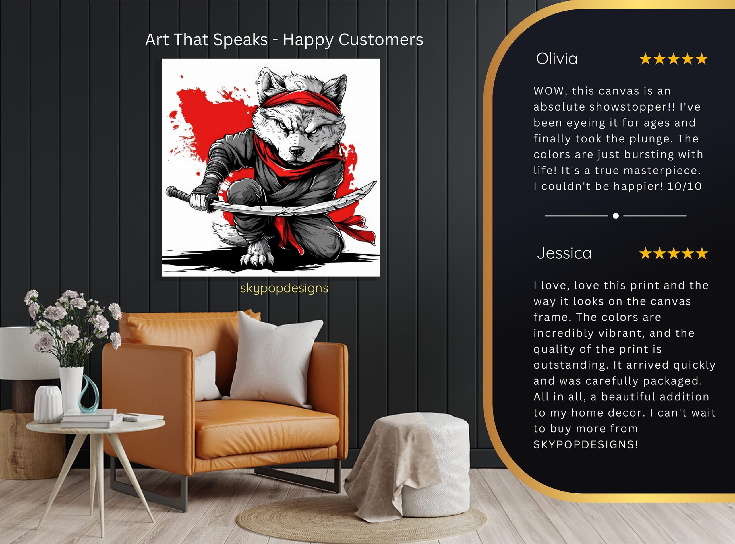 8.jpg Wolf Ninja Art
