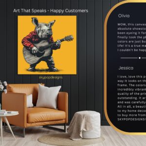 Rhino Jam Session Art