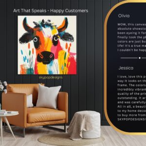 Highland Cow Art