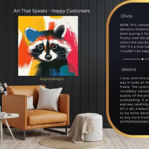 Raccoon Art