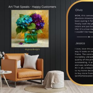 Hydrangea Bloom Art