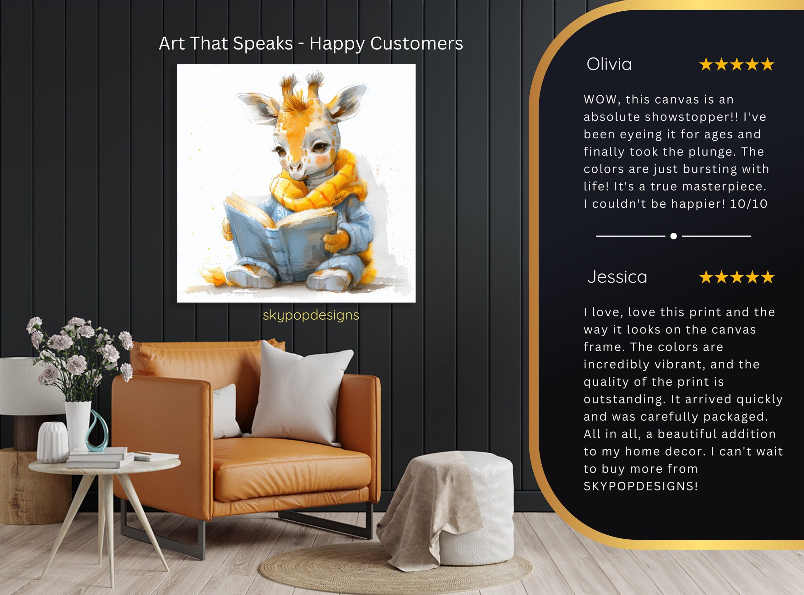 8.jpg Giraffe Art