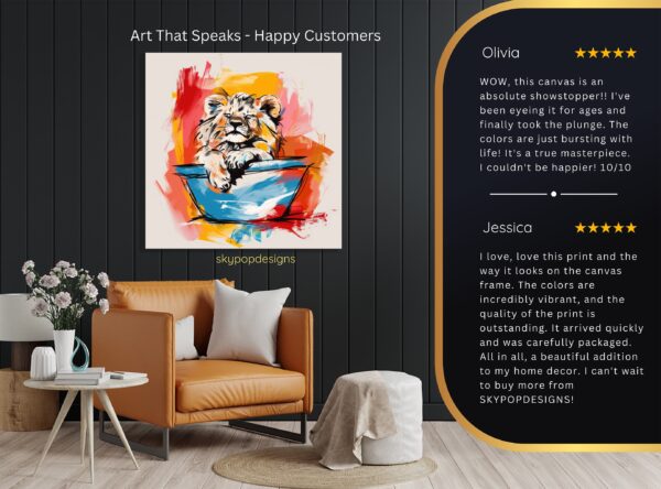 Lion Cub Art