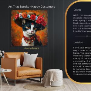 Fiesta Cat Art