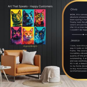Cat Portraits Art