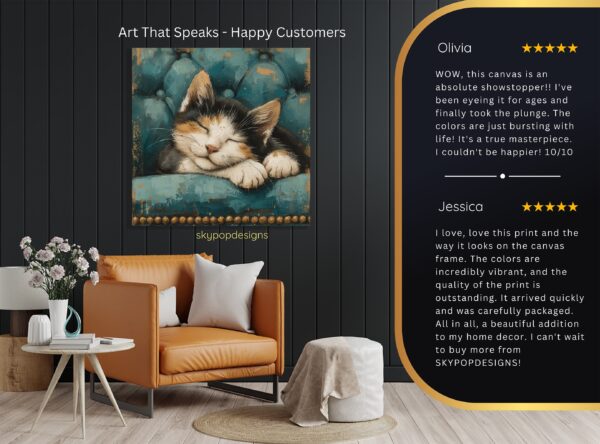 Calico Cat Art