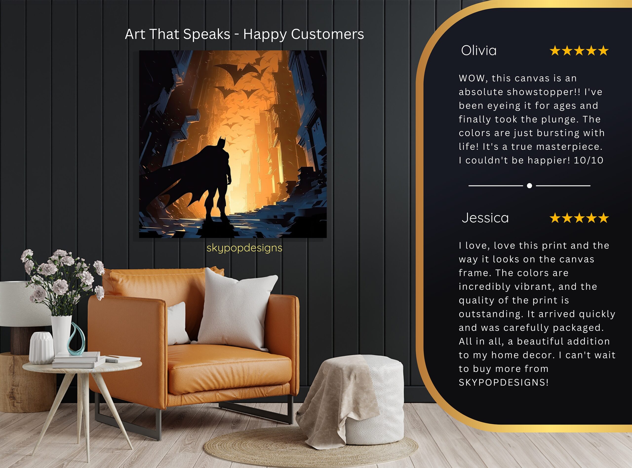 8.jpg Batman Wall Art