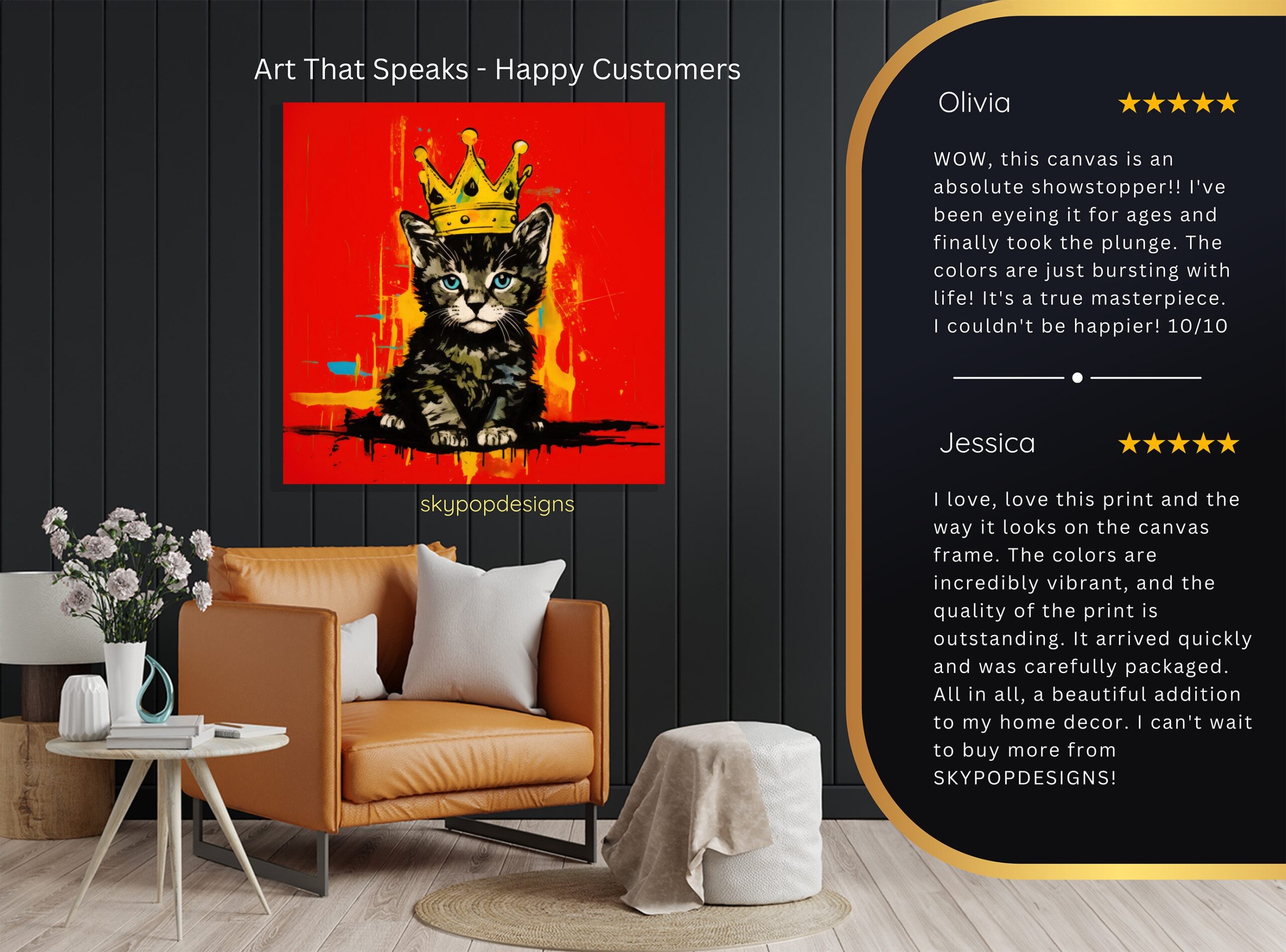 8.jpg King Cat Crown Art