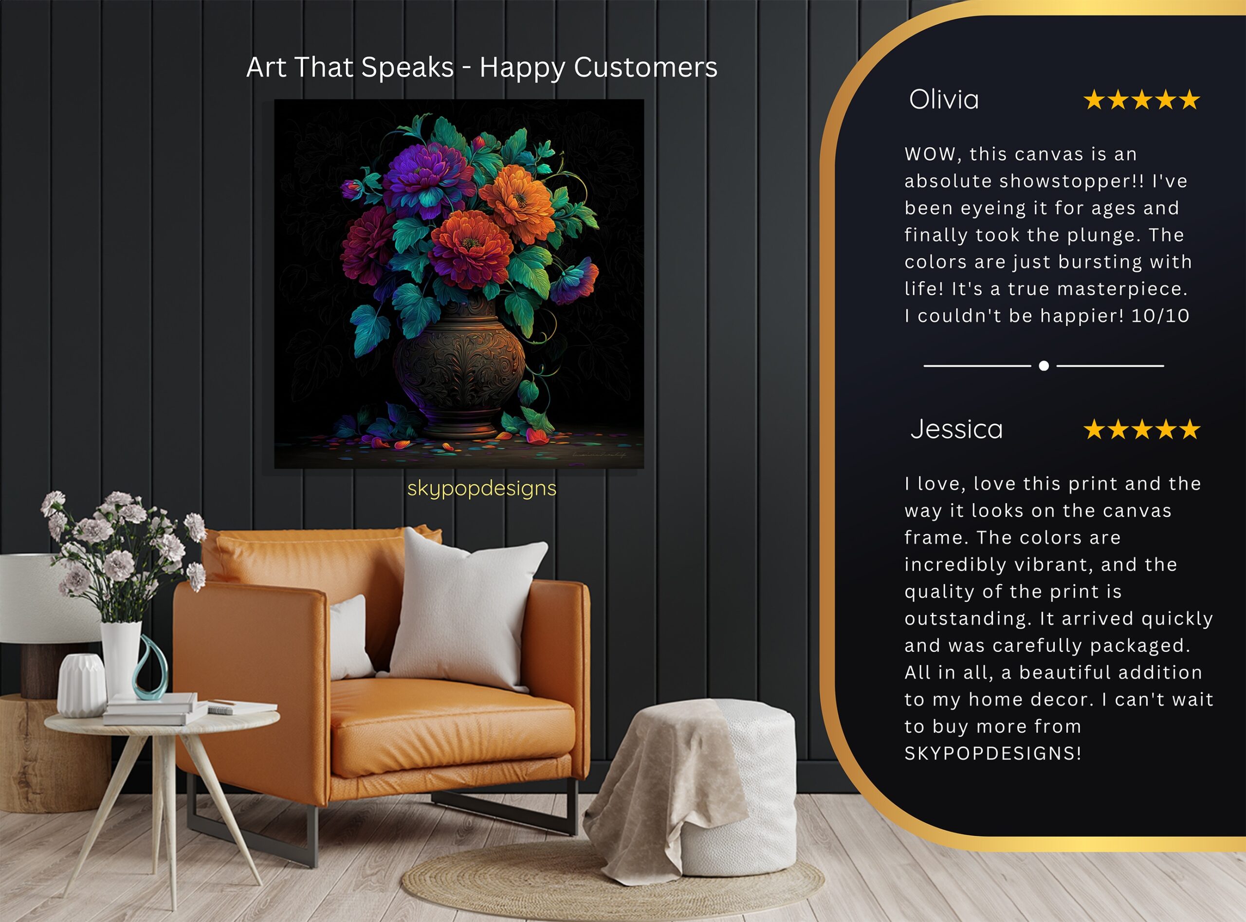 8.jpg Vibrant Floral Vase Art