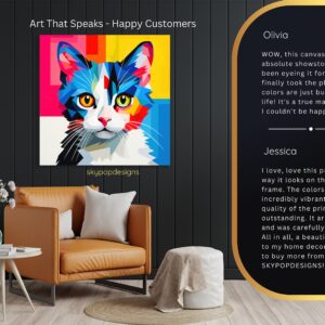 Cat Splash Art