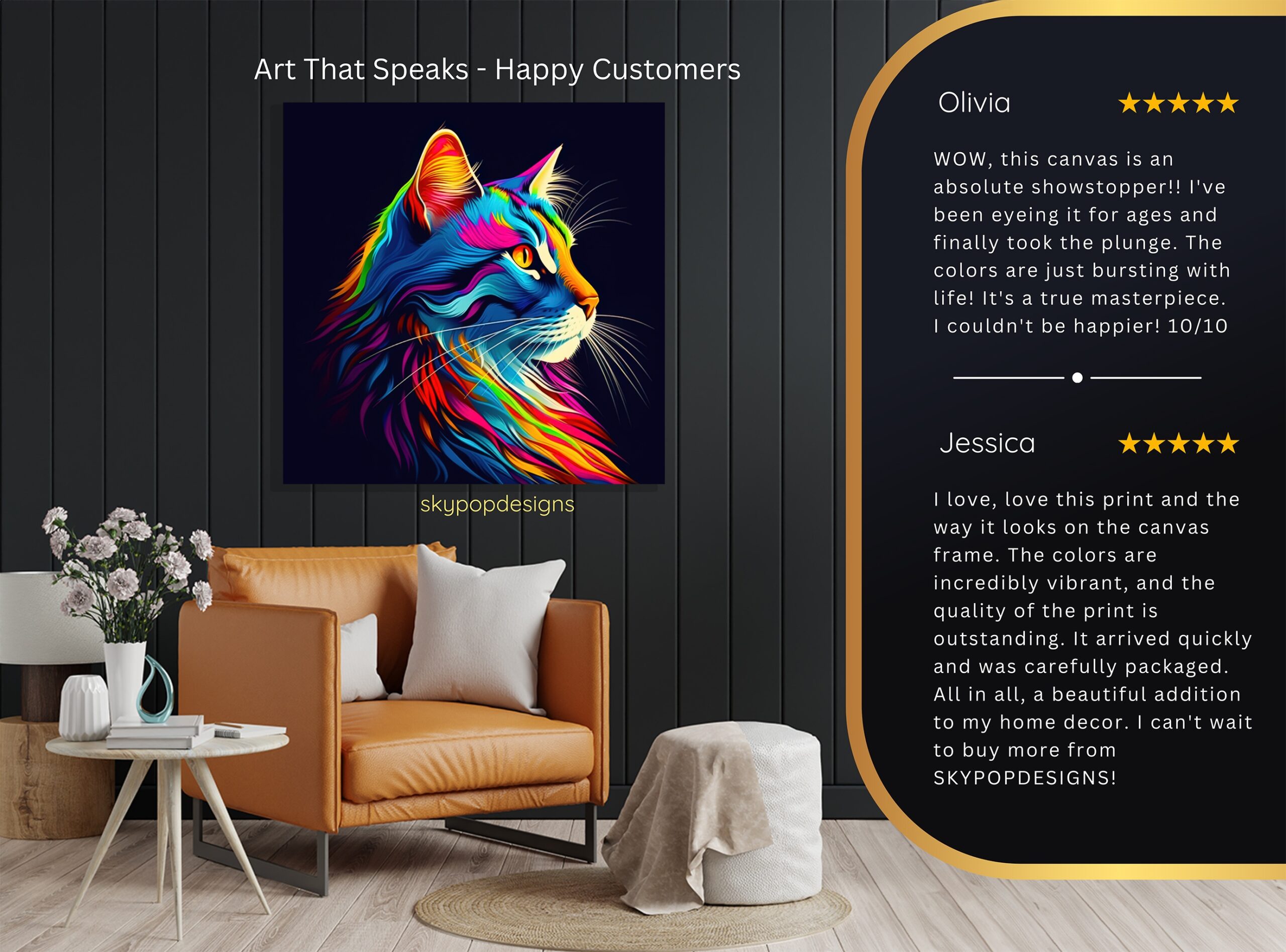 8.jpg Rainbow Cat Art