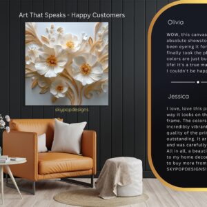Floral Embrace Art