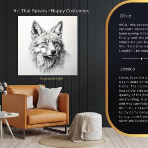 Wolf Portrait Art