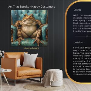 Frog King Art