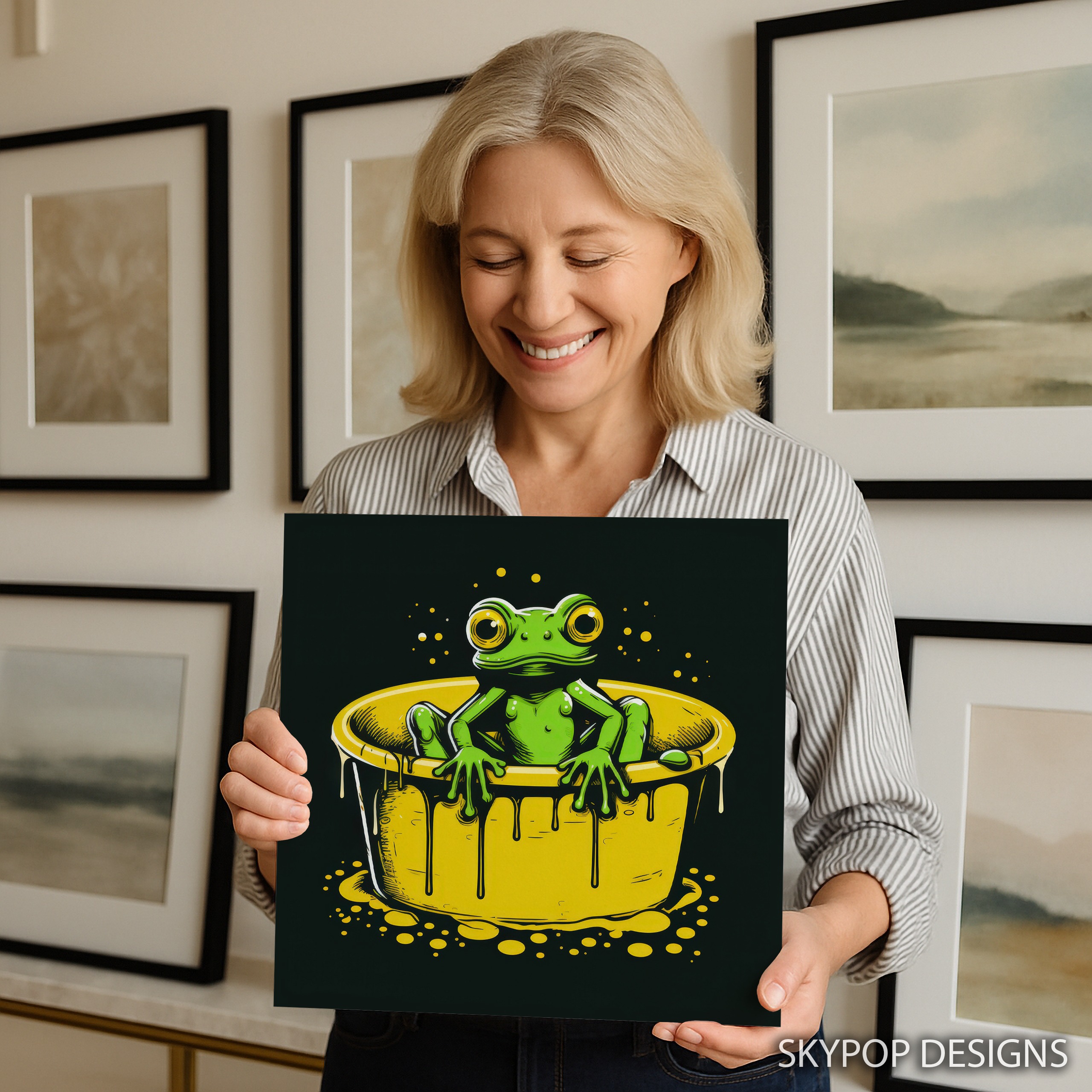 9.jpg Frog Art