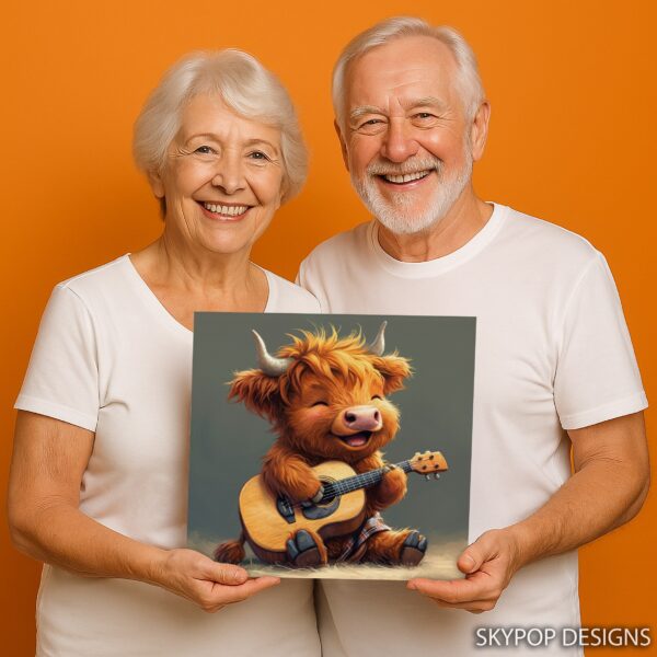 Highland Cow Art