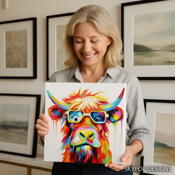Highland Cow Art