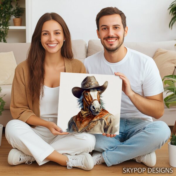 Cowboy Horse Art