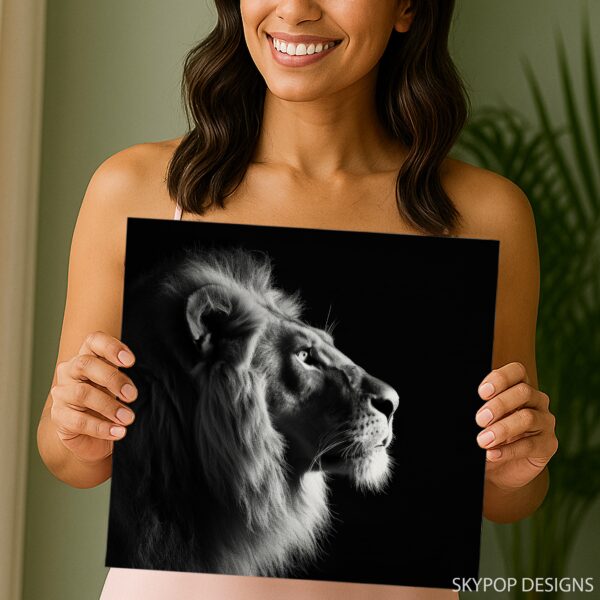 Lion Portrait Art