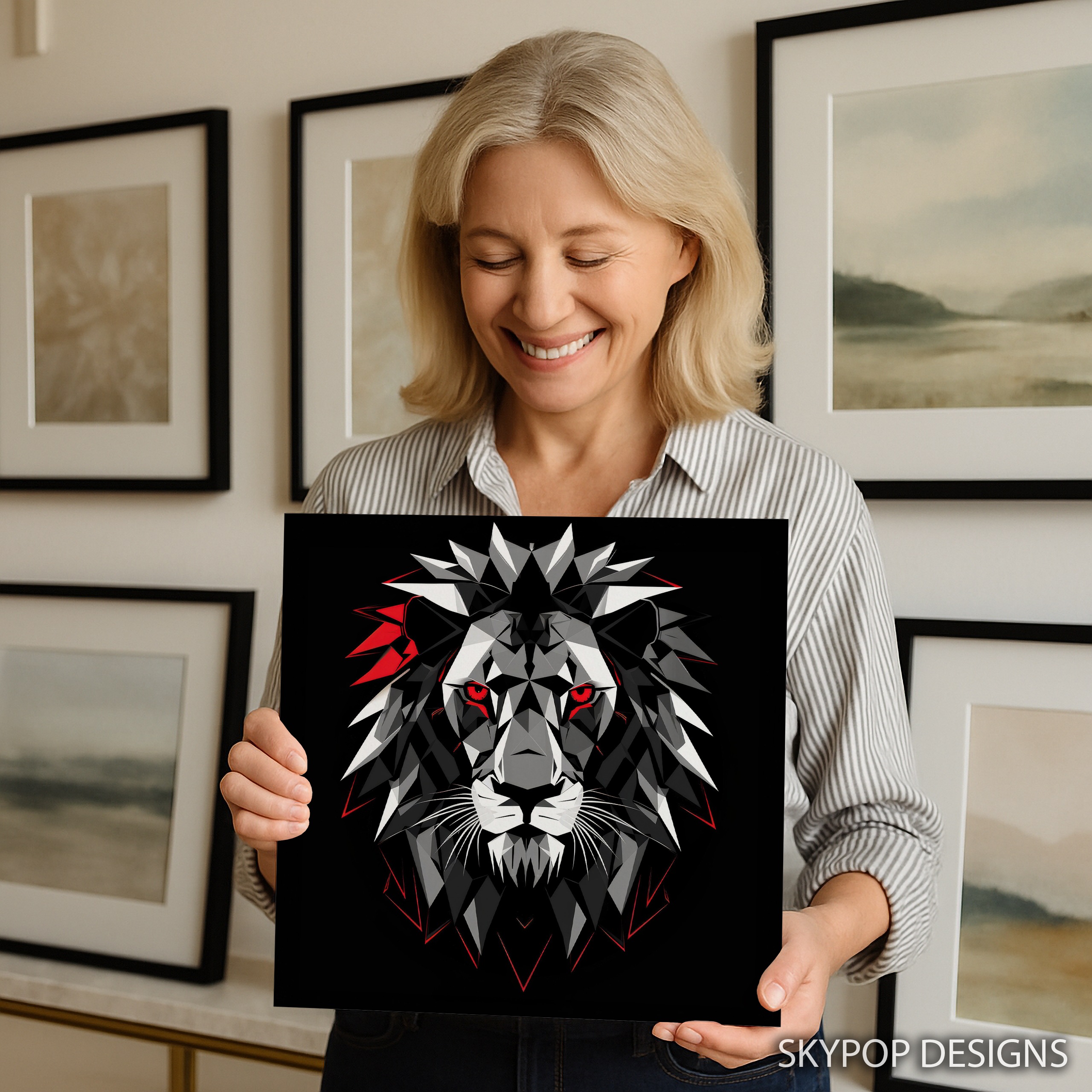 9.jpg Lion Art