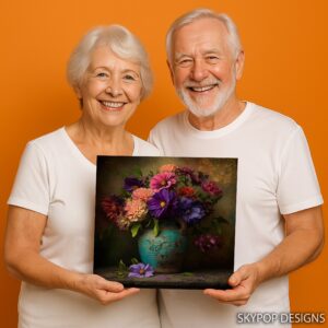 Dahlia Floral Art