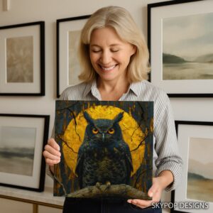 Owl Moon Art