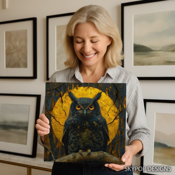 Owl Moon Art