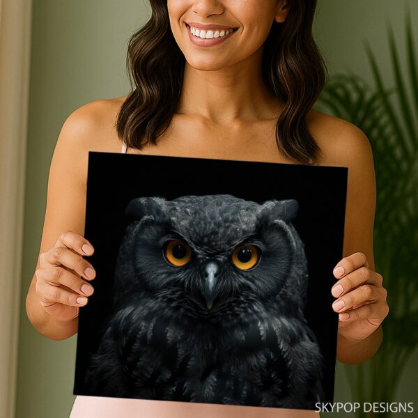 Owl Portrait Art