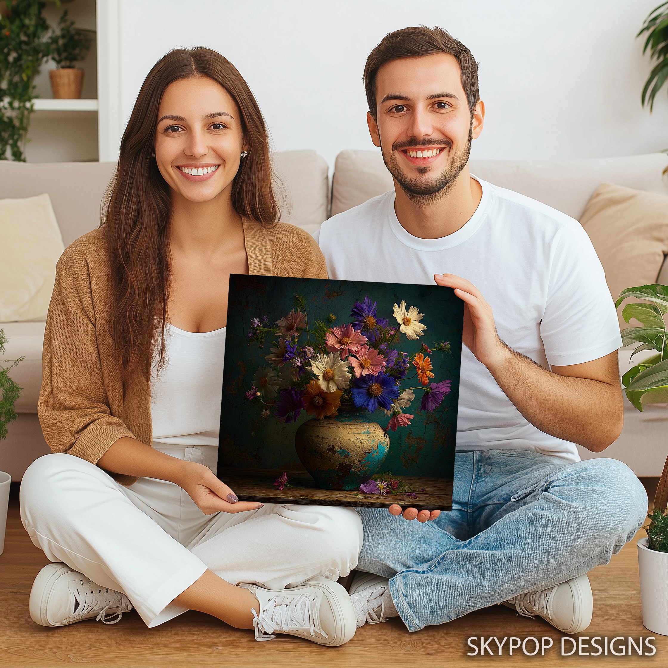 9.jpg Cosmos Bouquet Art