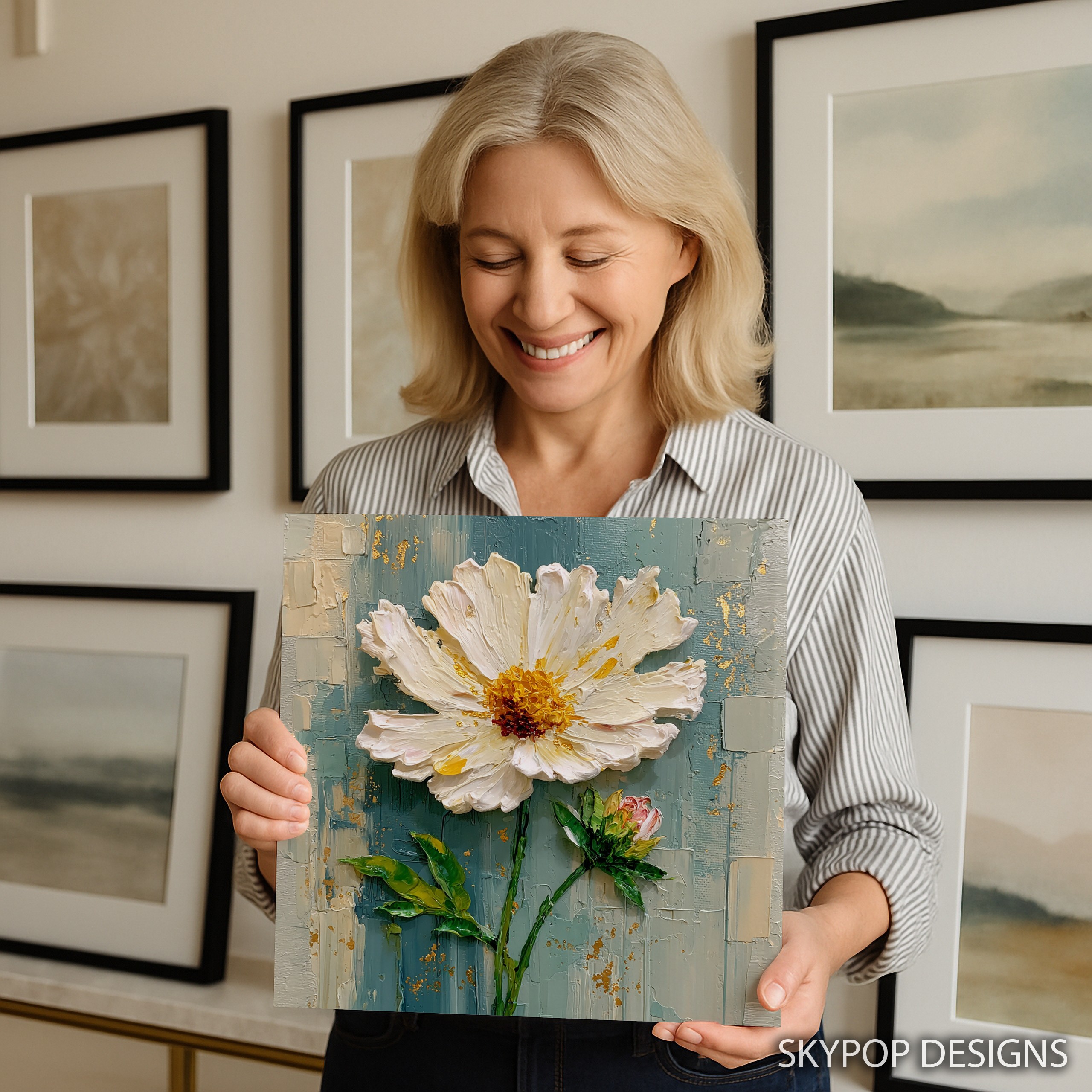 9.jpg White Daisy Art