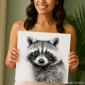 Raccoon Art