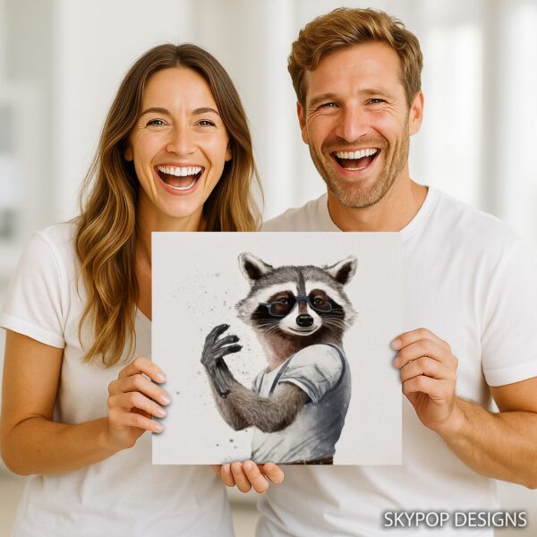 Raccoon Art