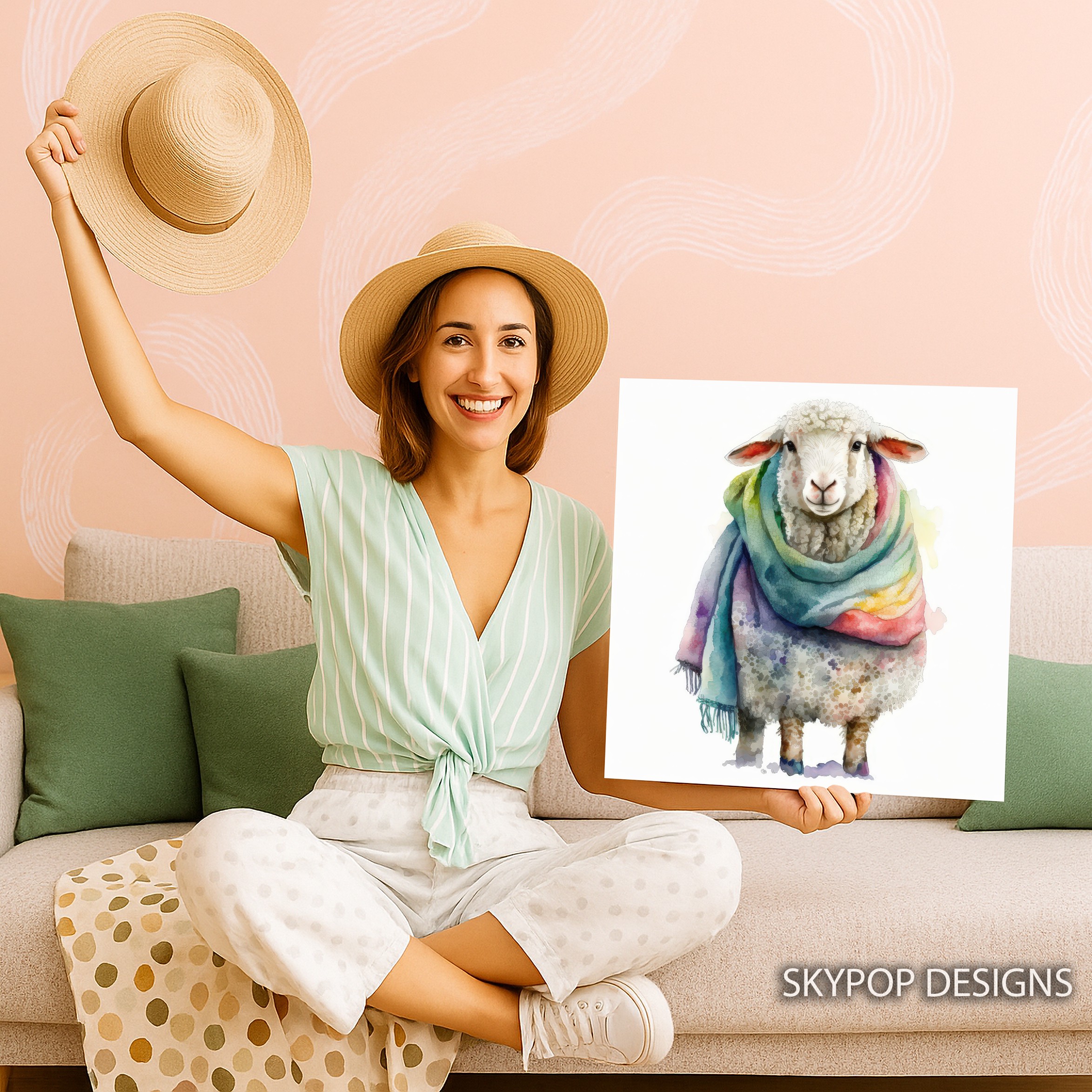 9.jpg Sheep Art