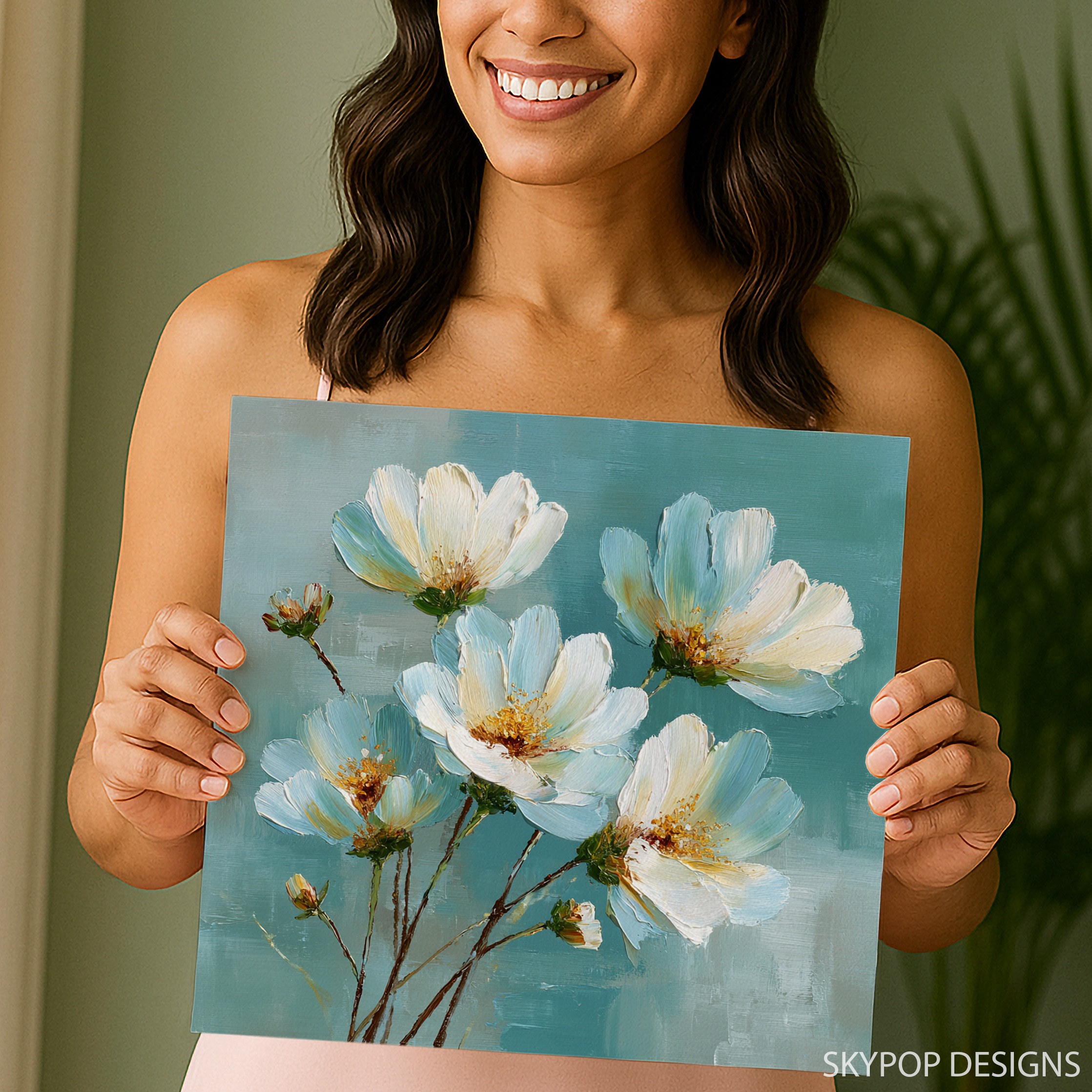 9.jpg White Flowers Art